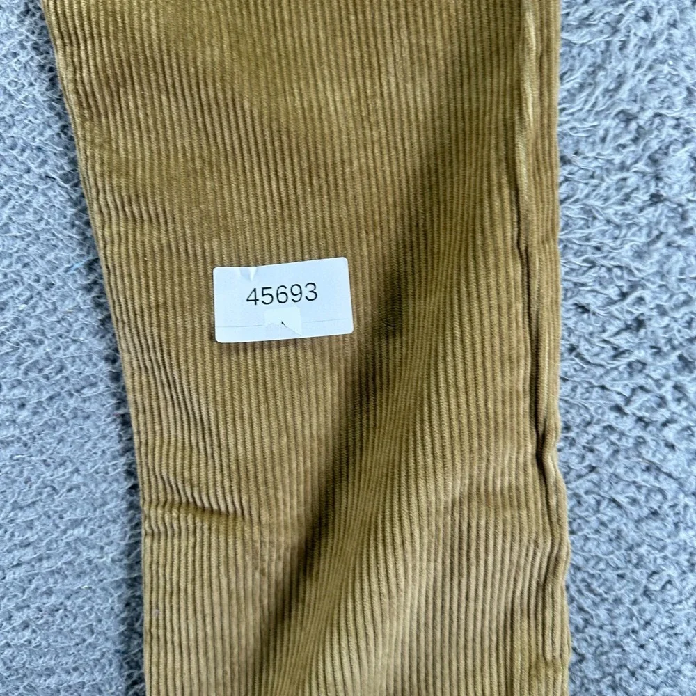 Levi's Pant Mens 33x30 Brown Cotton Corduroy Chino Straight Leg‎ Business Preppy